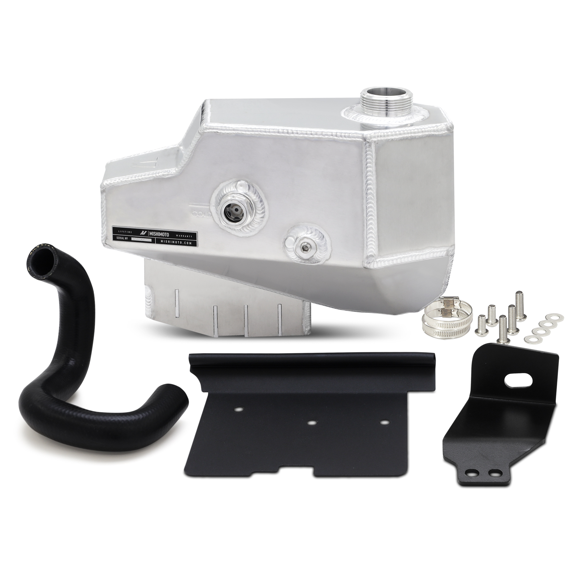 Mishimoto — Mishimoto 08-10 Ford 6.4L Powerstroke Aluminum Degas Bottle
Coolant Reservoir - view 7